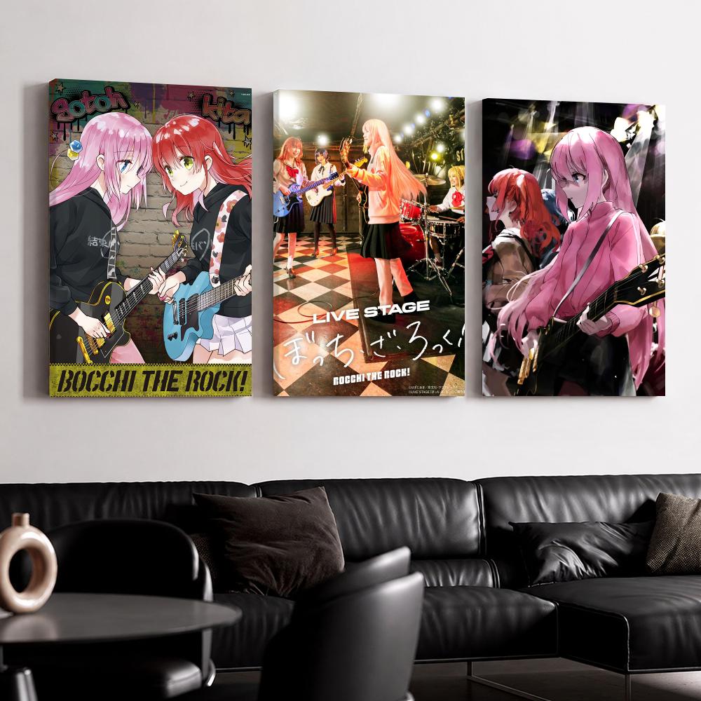 Live Rock - Anime B-Bocchi The R-Rock Framed Wall