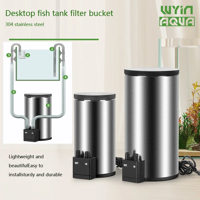 Silent Desktop Aquarium Filter - Reef Tank Filter 评论和价格