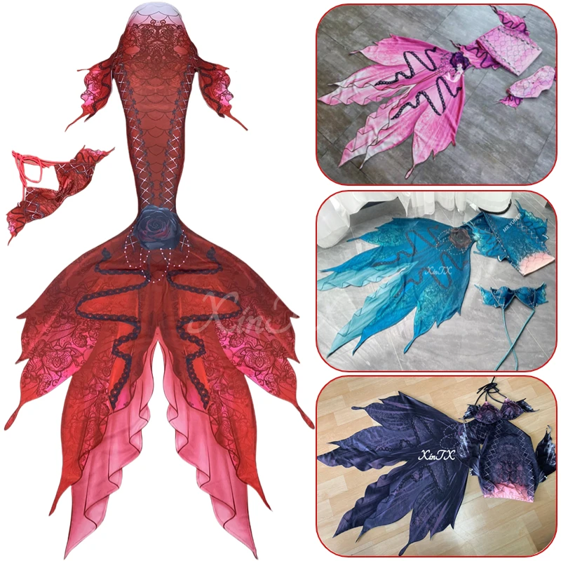 Mermaid Tail Dark Gothic Style - Ocean Aquarium 评论和价格