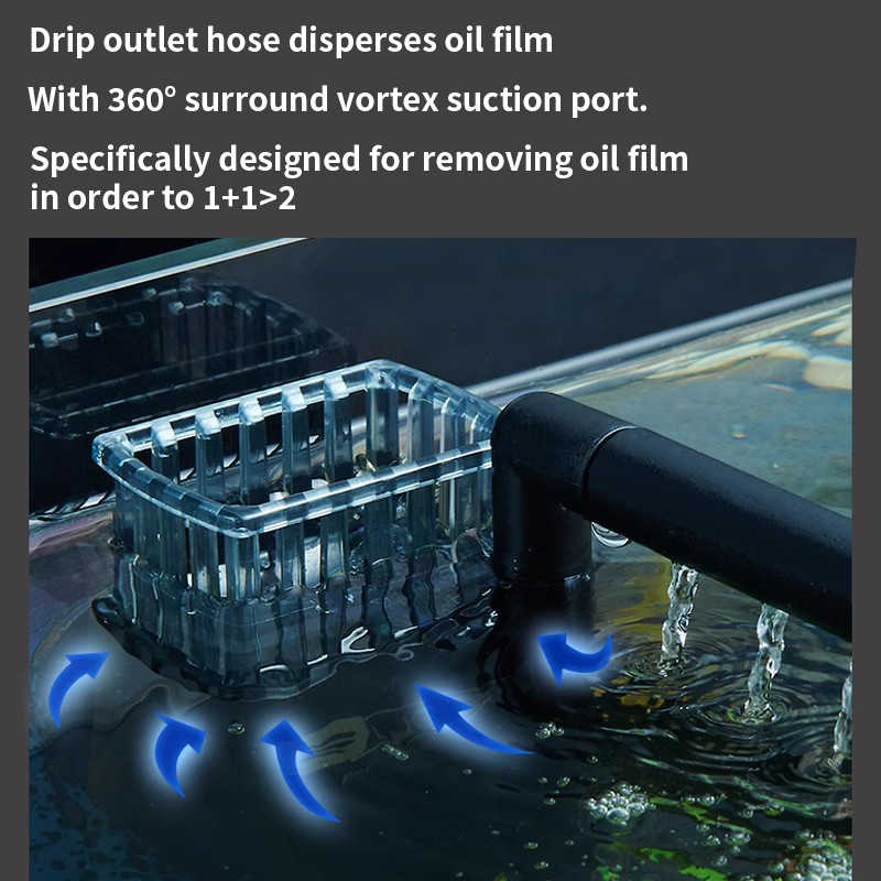 3W Aquarium Surface Oil Skimme - Reef Tank Filter 评论和价格