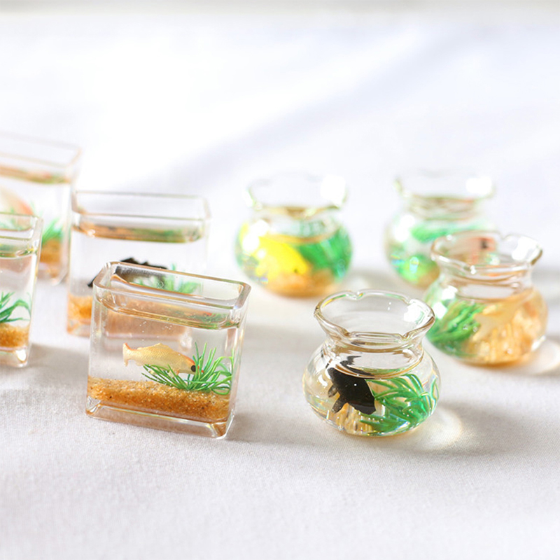 Home Ornament Doll House Decor - Ocean Aquarium 评论和价格
